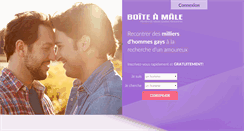 Desktop Screenshot of boiteamale.com